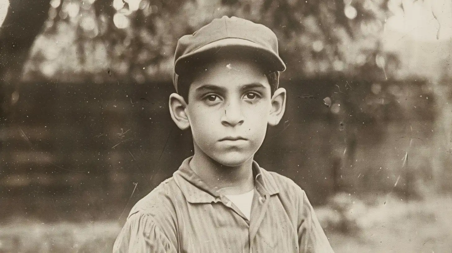Yogi Berra As A Boy