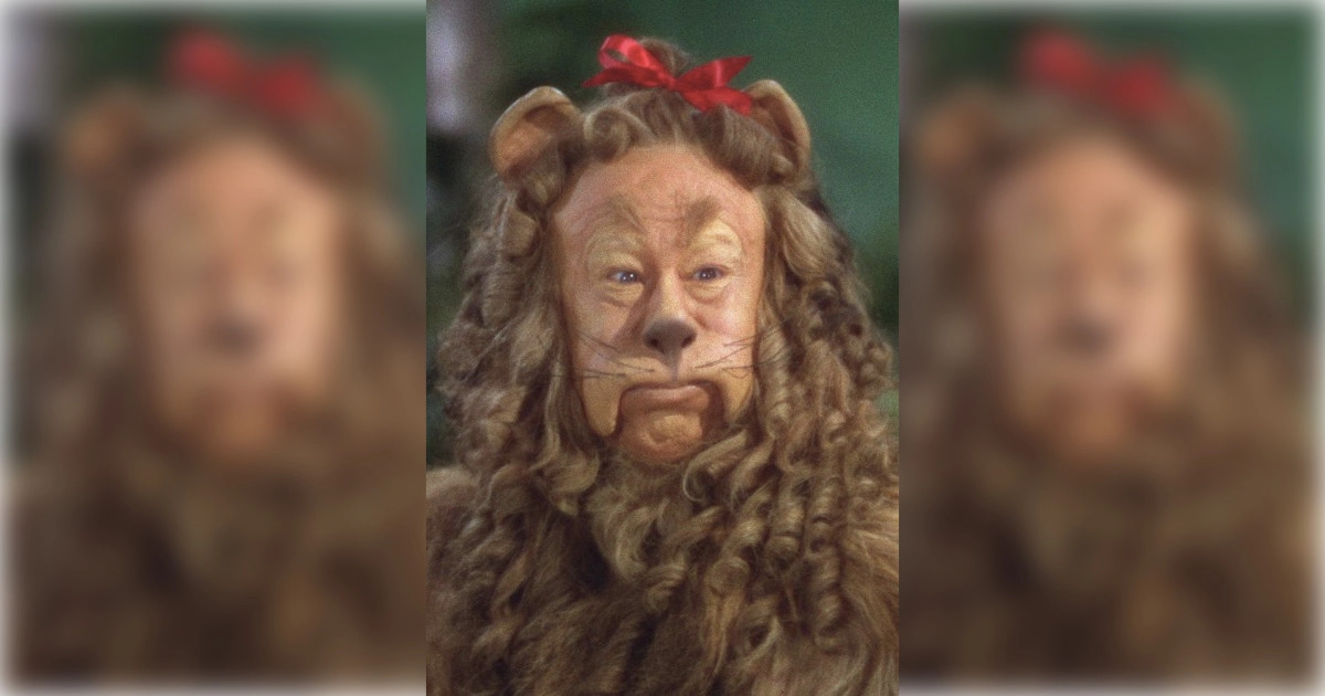 The Wizard of Oz The Cowardly Lion 2C Bert Lahr