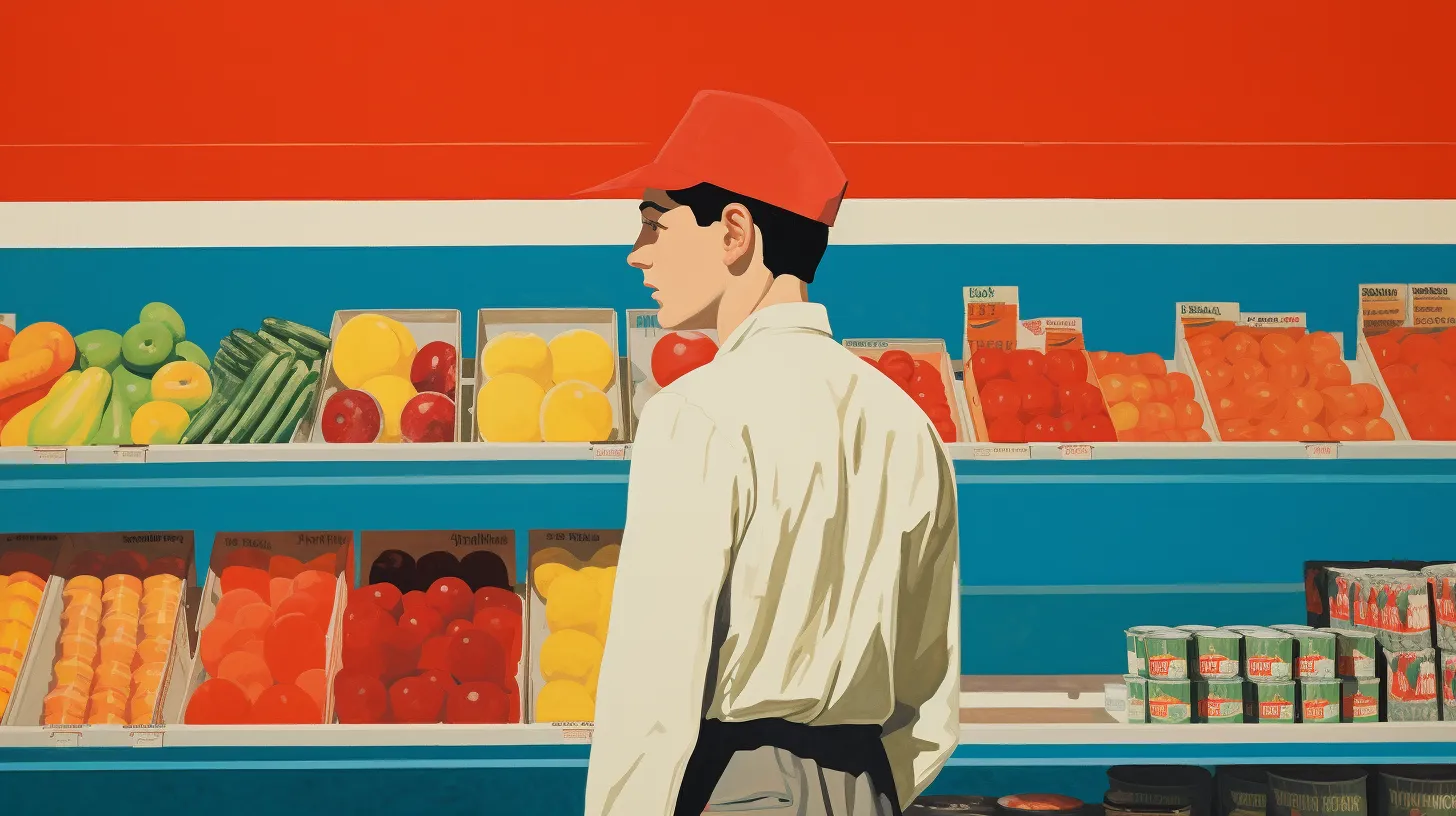 © History Oasis A Bagger At The Grocery Store