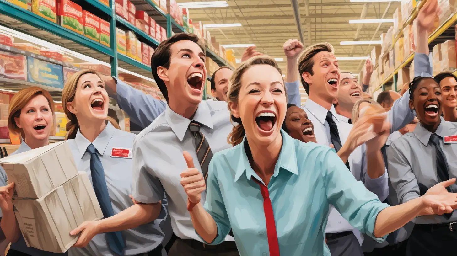 © History Oasis Happy Employees At A Costco