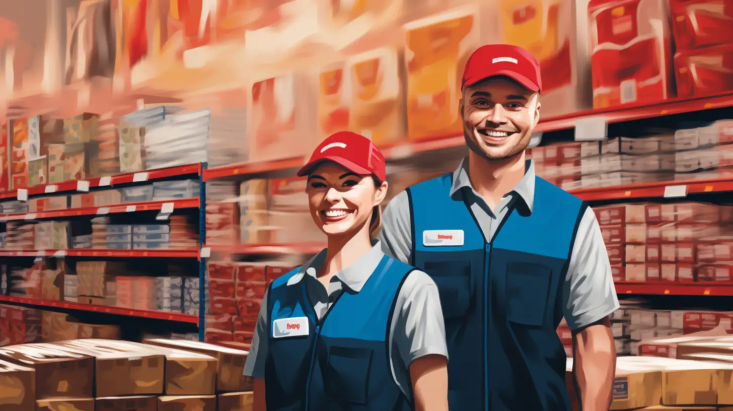 © History Oasis Happy Employees At A Costco Store