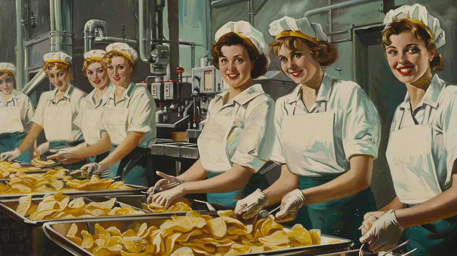 Happy Frito Lay Employees