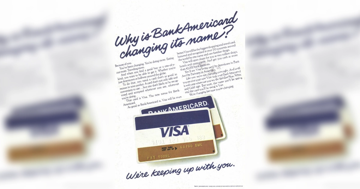 Visa Vintage Ad