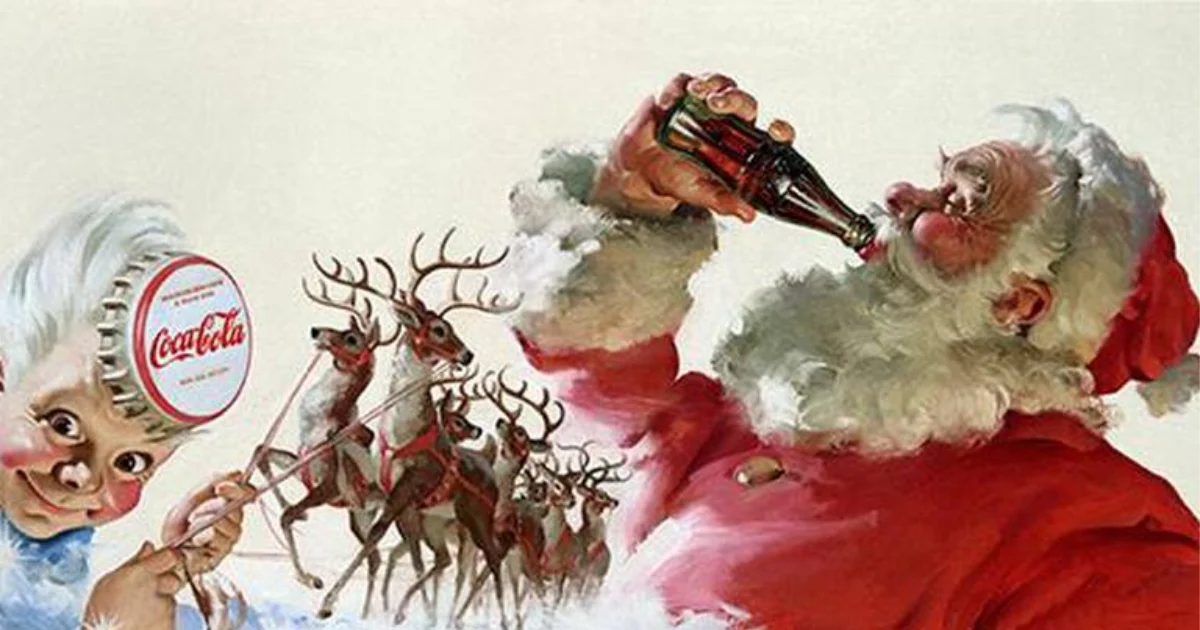 Coca Cola Santa Entouage