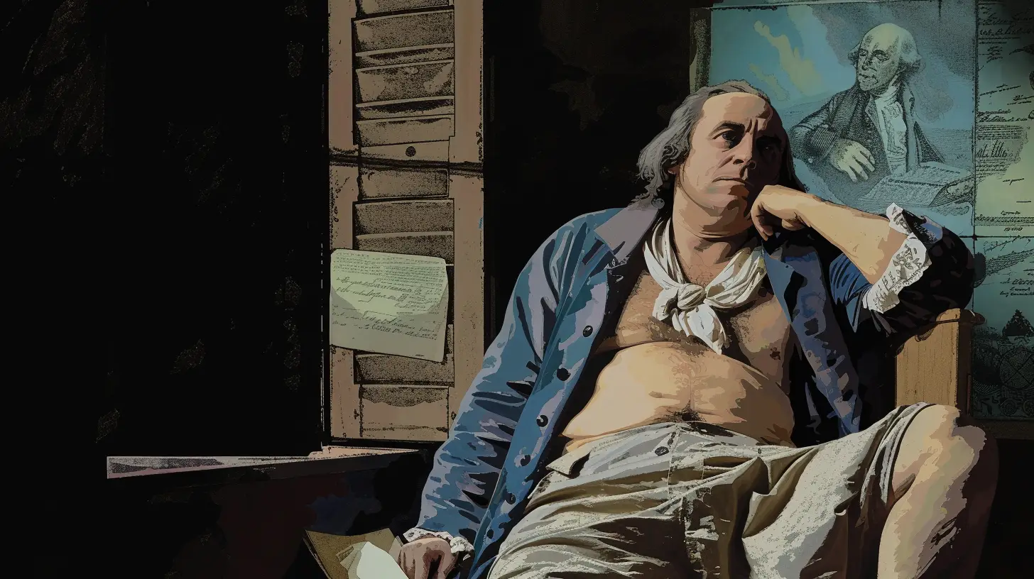 Benjamin Franklin Air Bath