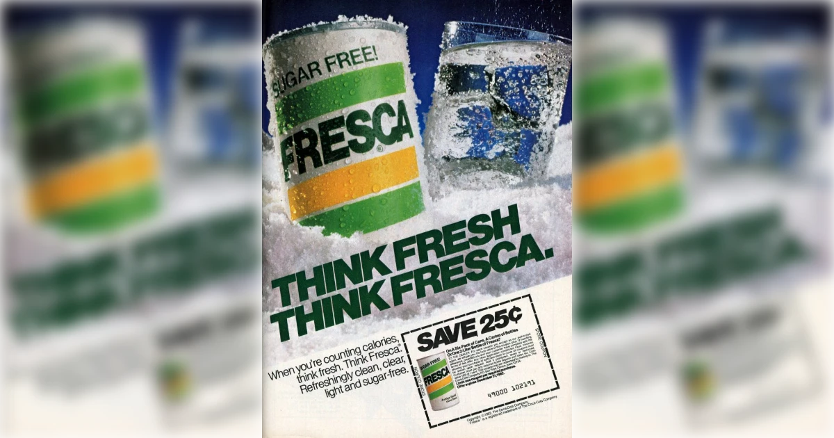Think Fresh 2C Think Fresca Ad