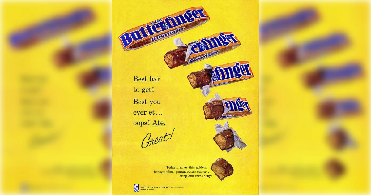 Curitss Butterfinger Vintage Ad