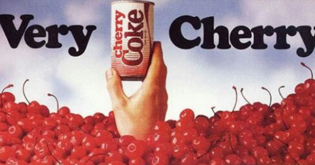 Cherry Coke Vintage Ad