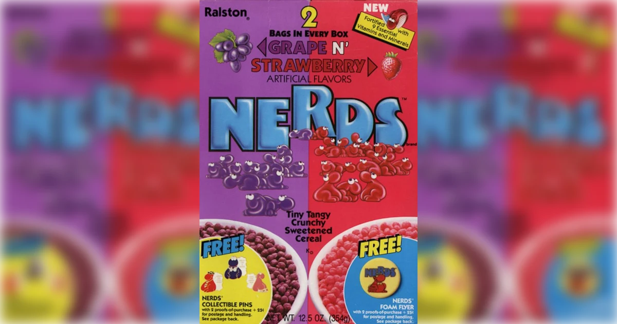 Ralston Ralston Nerds Grape N' Strawberry cereal box front