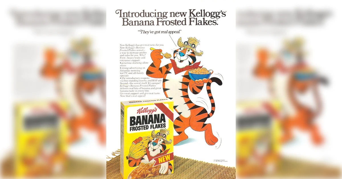 Kellogg's Banana Frosted Flakes