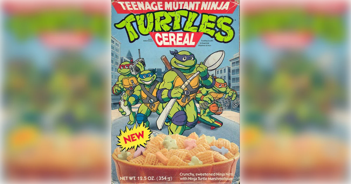 Ralston Teenage Mutant Ninja Turtles Cereal
