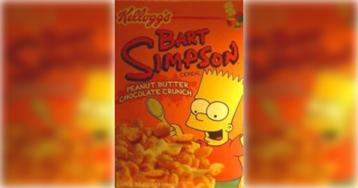 Kellogg's Bart Simpson Cereal