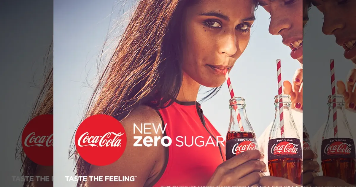 The Coca-Cola Company Coca Cola Zero Sugar 20 Ad