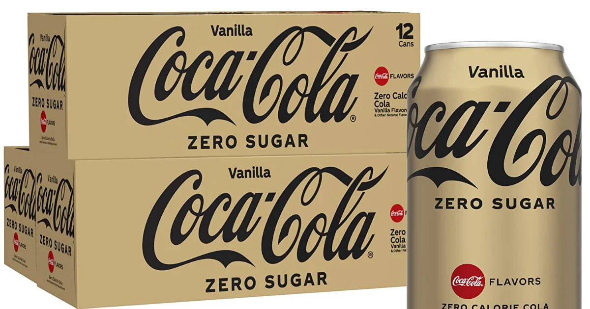 The Coca-Cola Company Coca Cola Zero Sugar 20 Vanilla