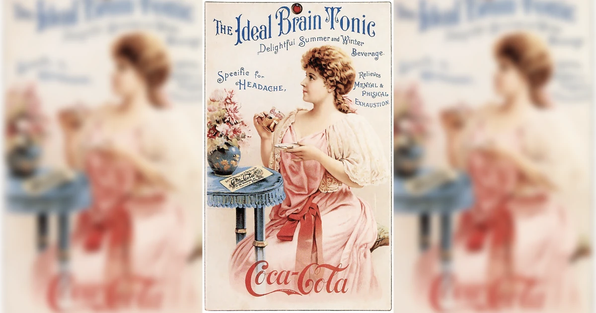 The Coca-Cola Company Coca Cola Ad 20 Hilda Clark 2C The Ideal Brain Tonic