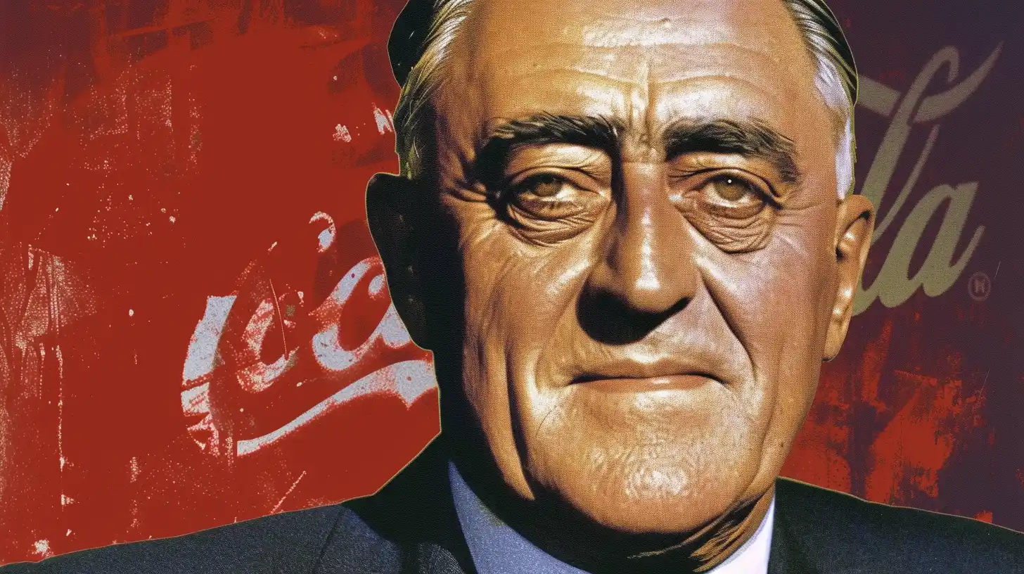 Franklin D. Roosevelt Coca Cola