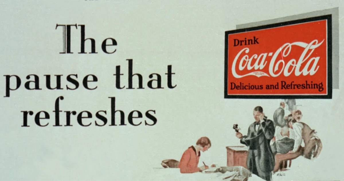 The Coca-Cola Company The Pause That Refreshes 20 Coca Cola