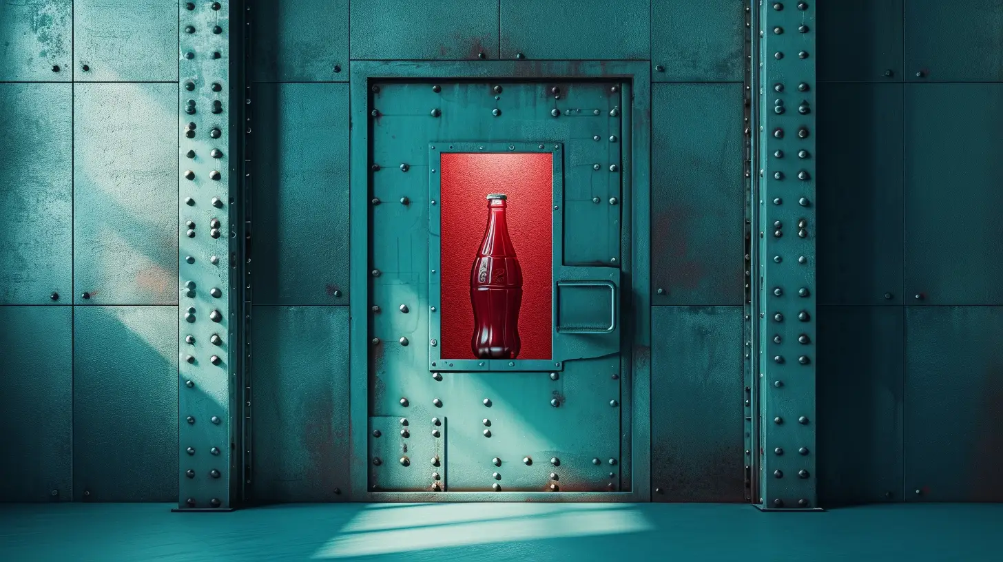 © History Oasis Coca Cola Bottle In A Vault