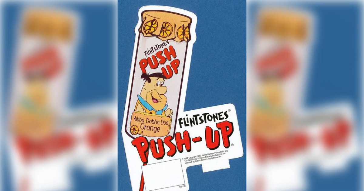 Push-Up Flintstone 27s Push Up Ice Cream