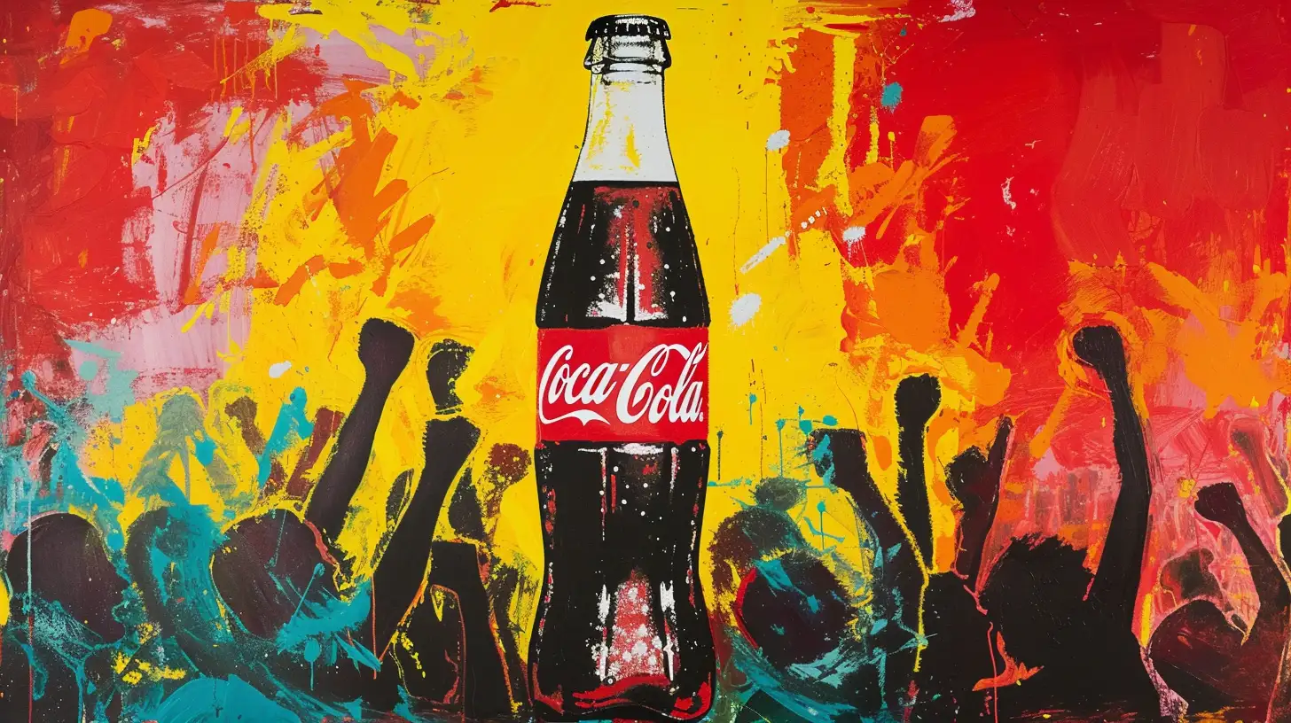 A Colombian Protest Coca Cola
