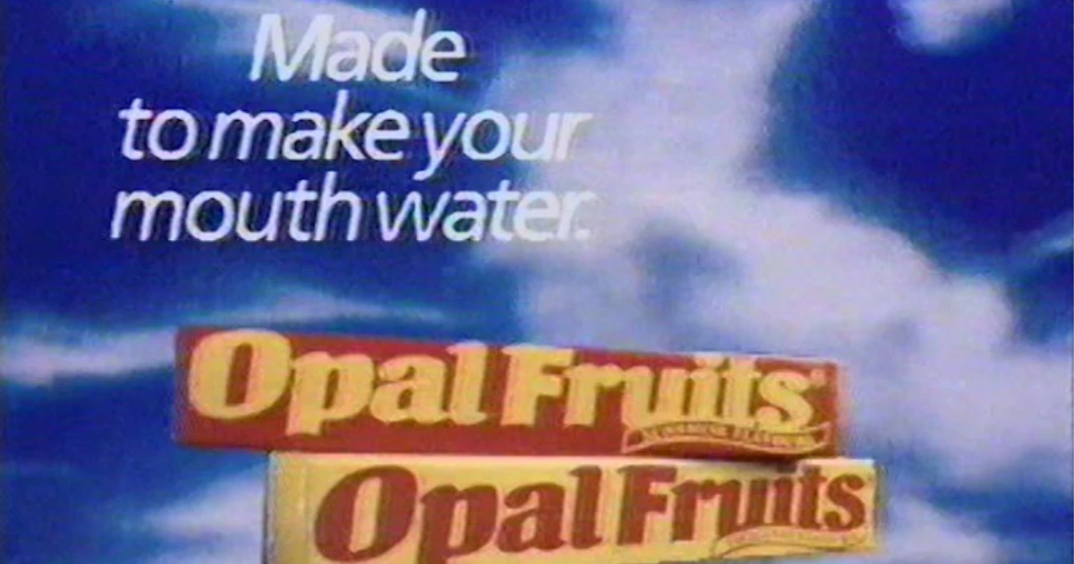 Mars, Inc. Opal Fruits Vintage Ad