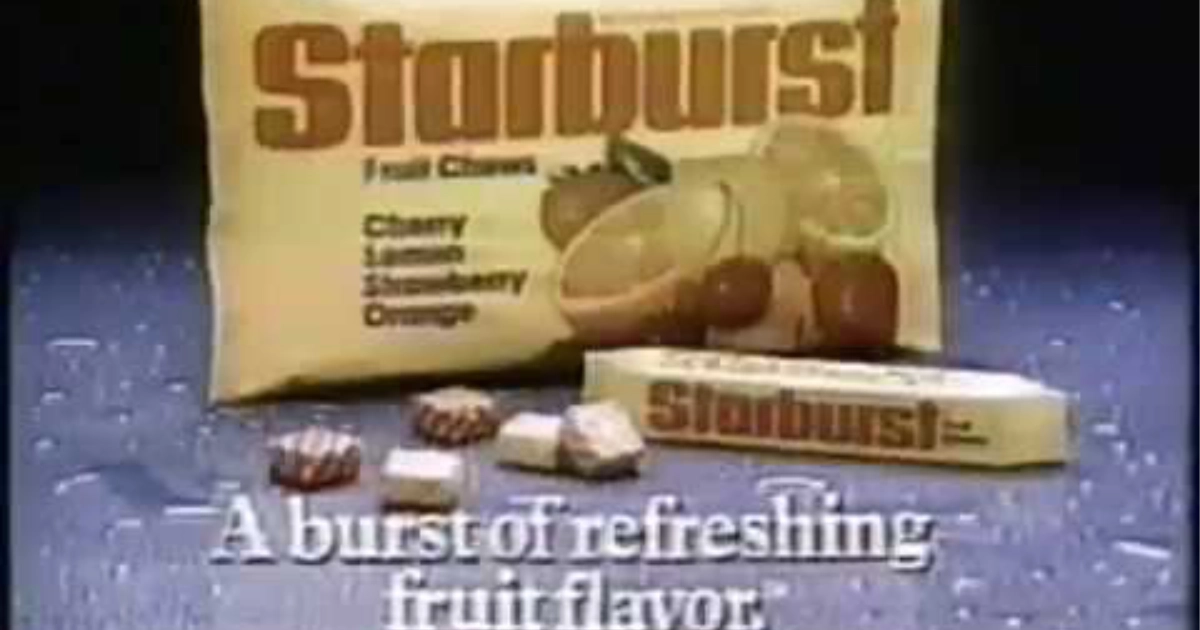 Starburst Starburst Vintage Ad