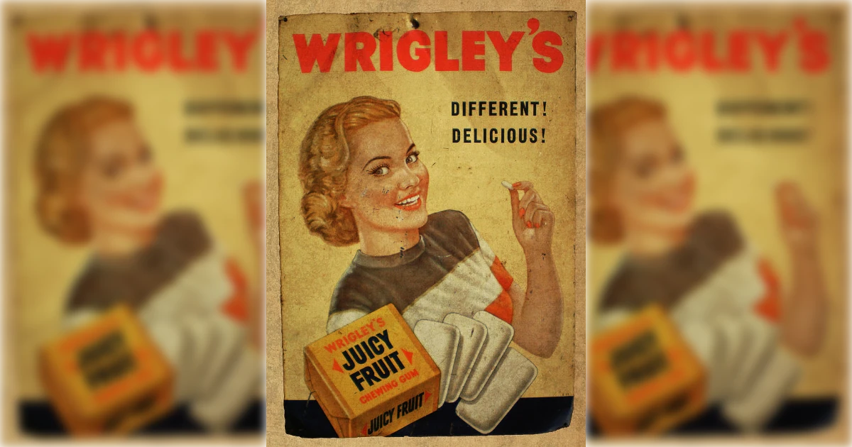 Wrigley 27s Vintage Ad