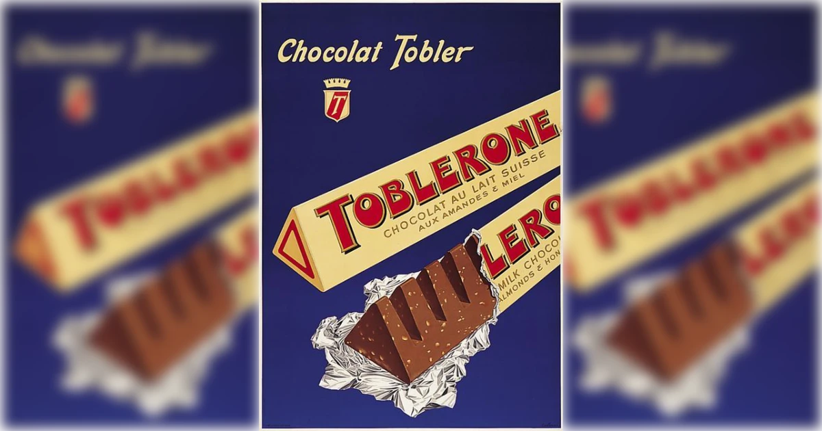 Toblerone Vintage Ad