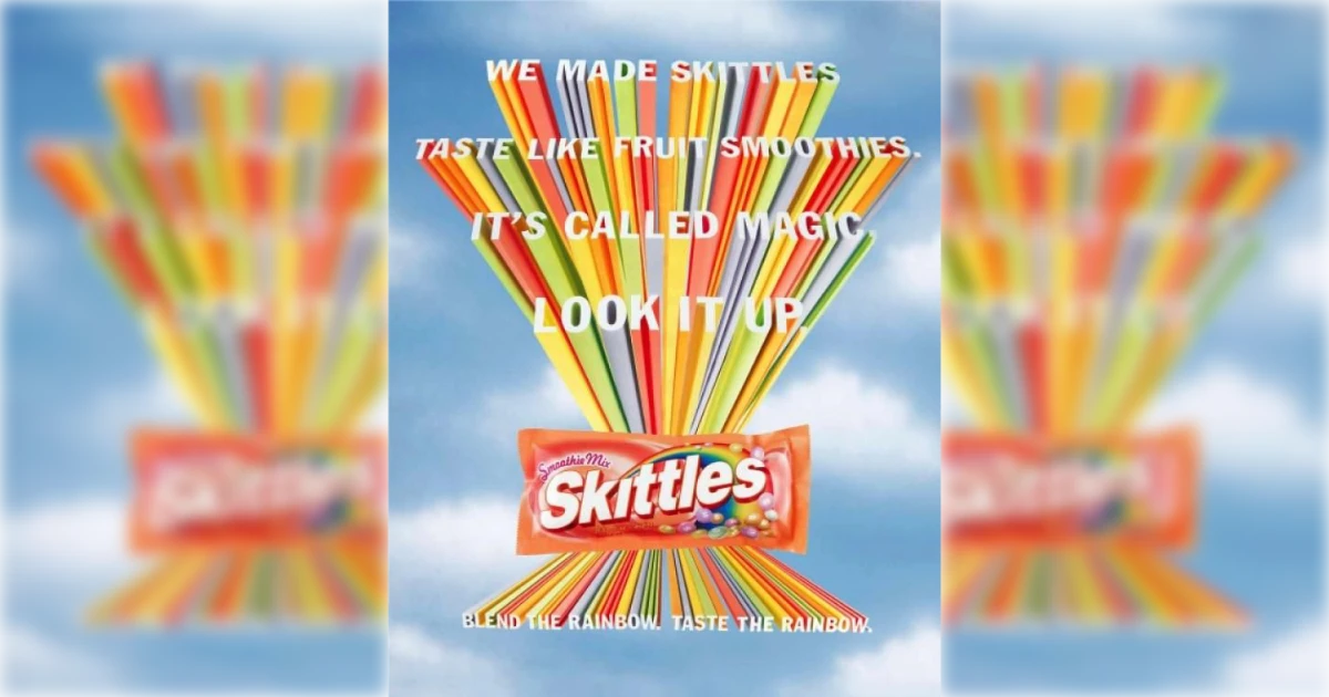 Mars, Inc. Skittles Smoothie Mix Ad