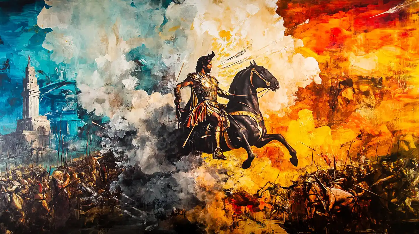 Alexander The Great Winning A Battle With Licorice