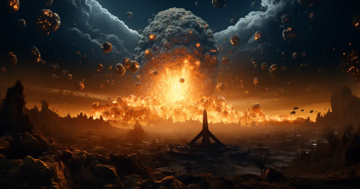 © History Oasis Nuclear Bomb Blast