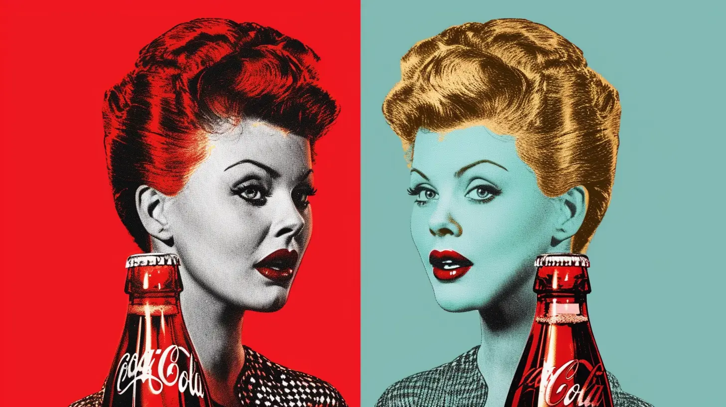 I Love Lucy Coca Cola