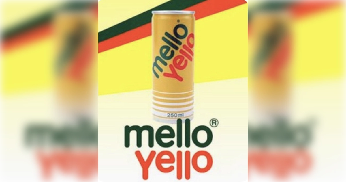 The Coca-Cola Company Mello Yello Vintage Can