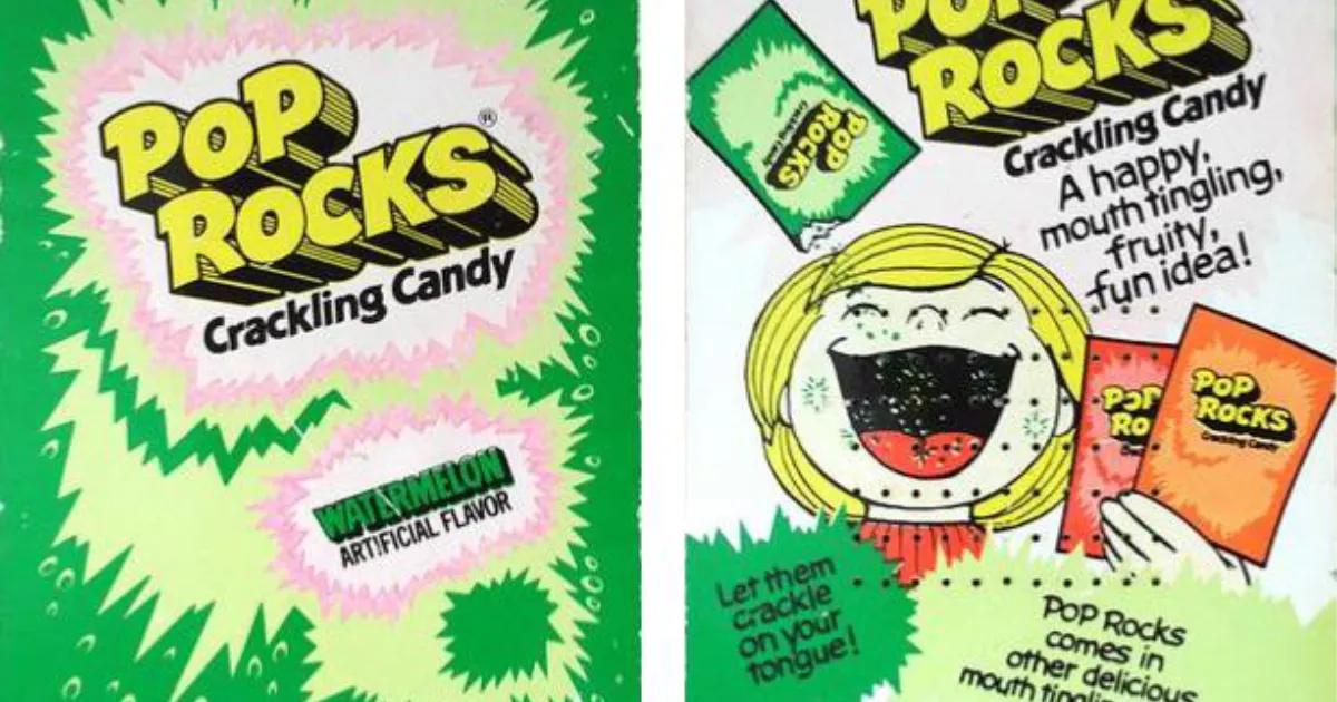 Pop Rocks Pop Rocks Vintage Ad