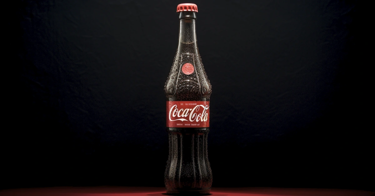 Coca Cola 20 Black Bottle