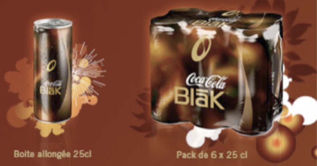 Coca Cola Blak Packaging