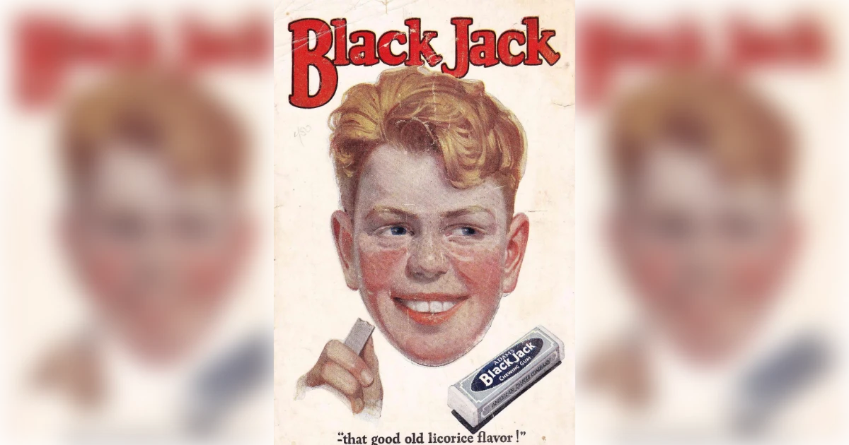 Black Jack Gum Ad