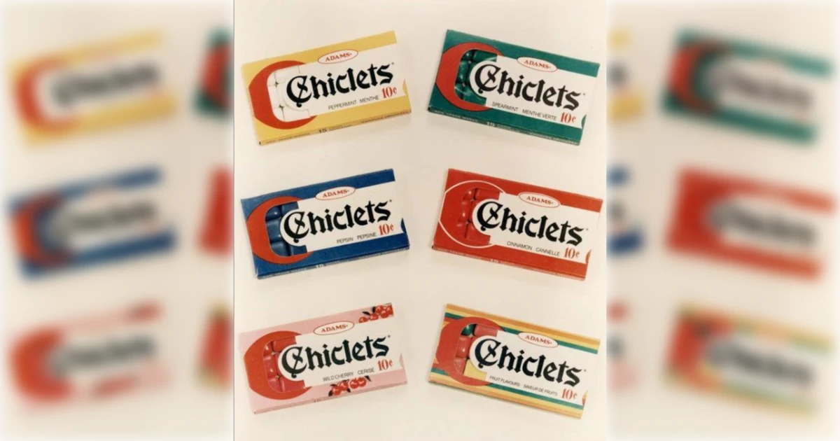 Chiclets Vintage Ad