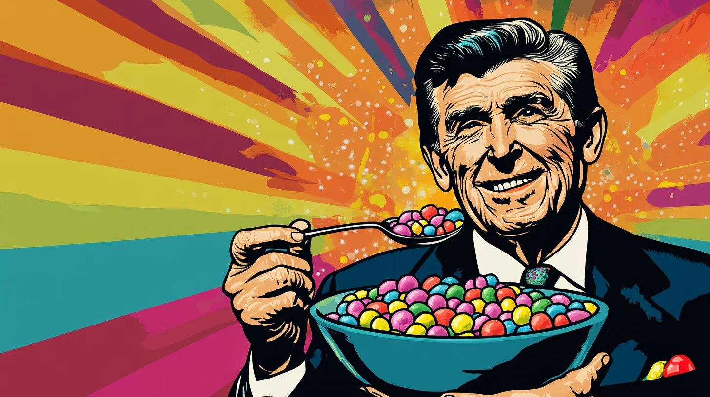 © History Oasis Jelly Belly And Ronald Reagan