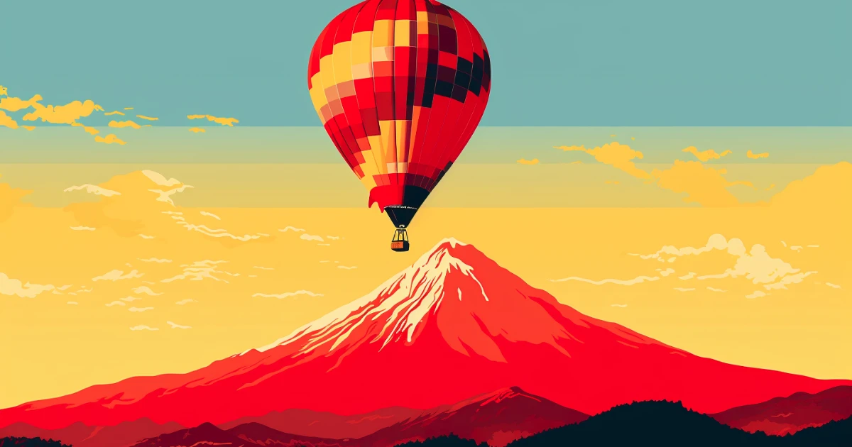 Hot Air Balloon 20 Japan