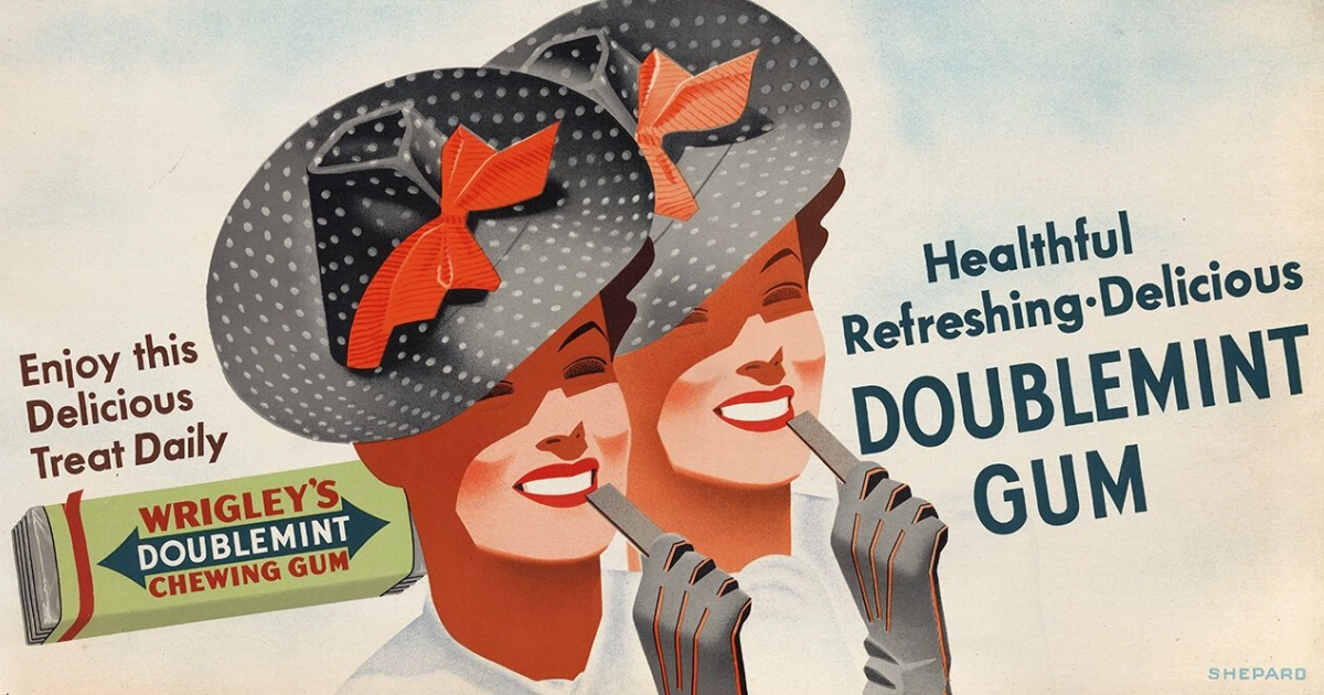 Wrigley's Doublemint Gum Ad