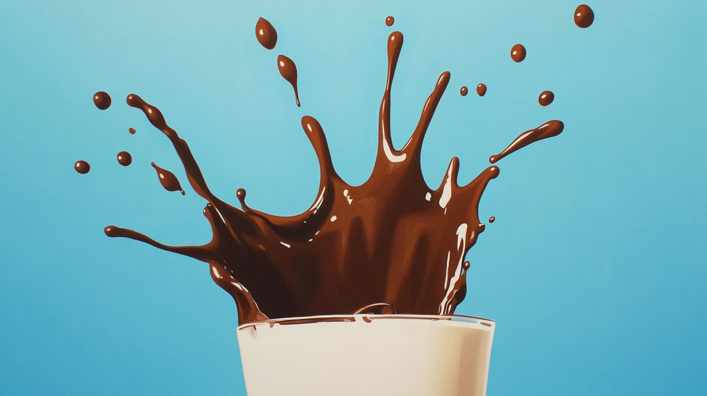 Glass Of Milk Chocolate