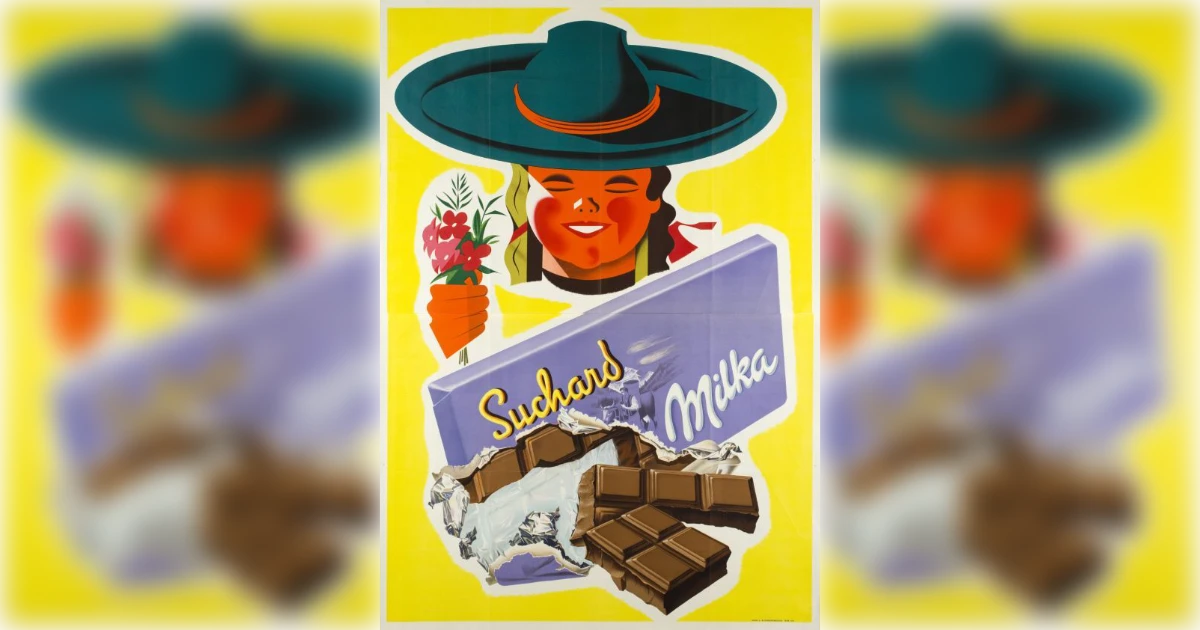 Milka Vintage Ad