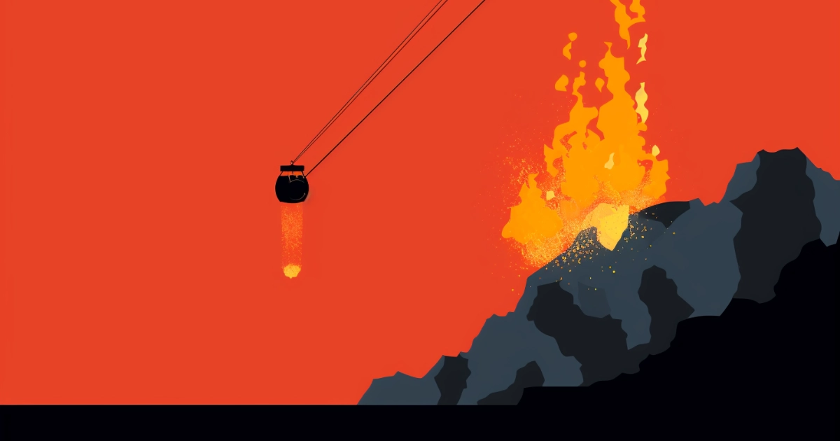 Mine On Fire