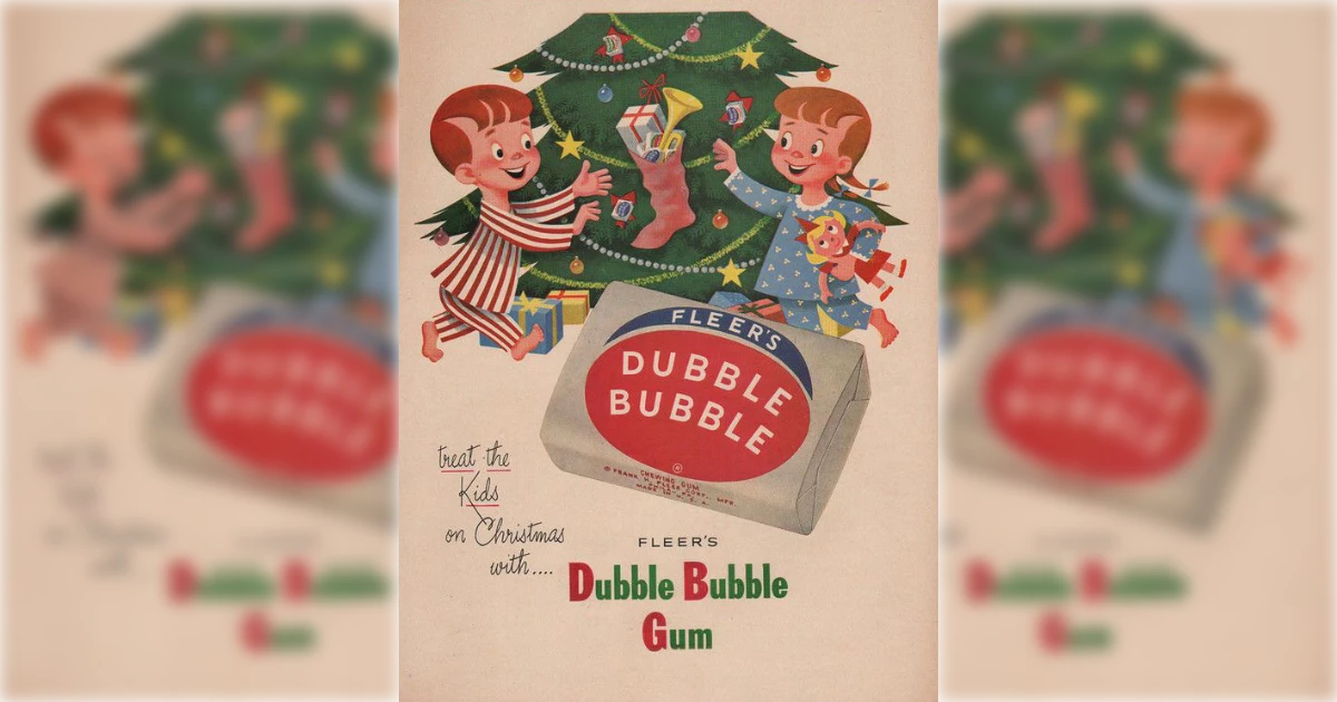 Dubble Bubble Double Bubble Vintage Ad