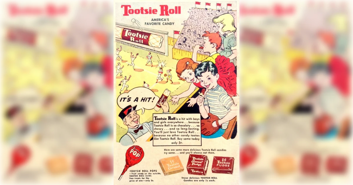 Tootsie Roll Tootsie Roll Americas Favorite Candy Ad