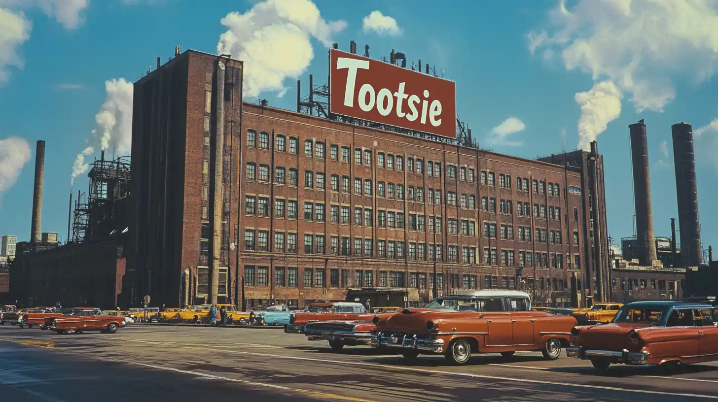 © History Oasis Factory In Chicago For Tootsie Roll Industries