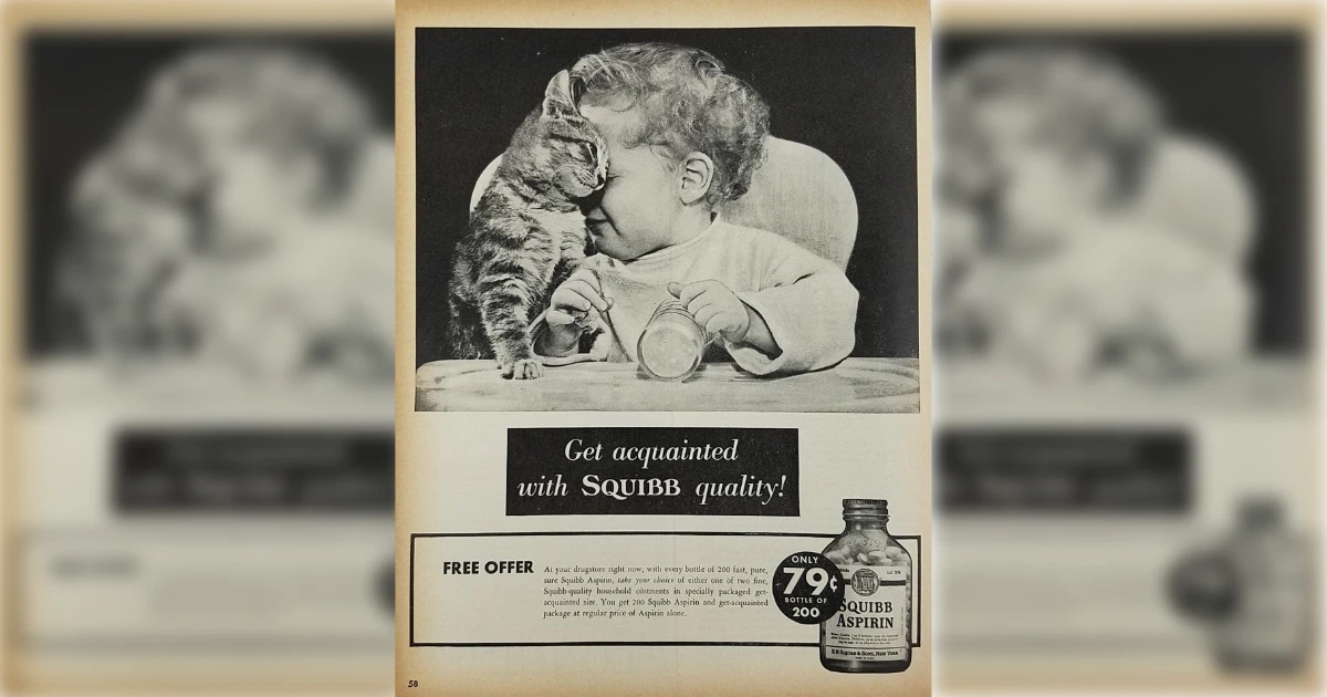 Sqibb Vintage Ad