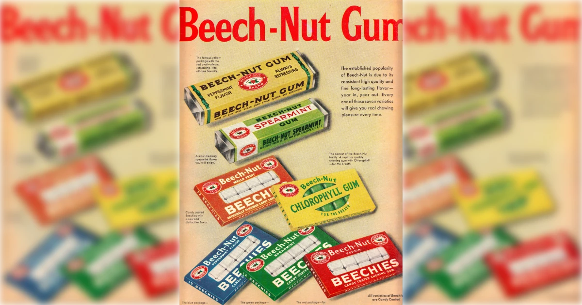Beech Nut Vintage Ad