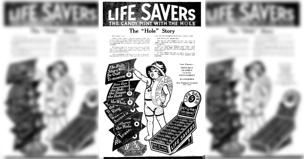 Life Savers Old Ad